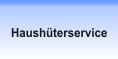 Haushüterservice